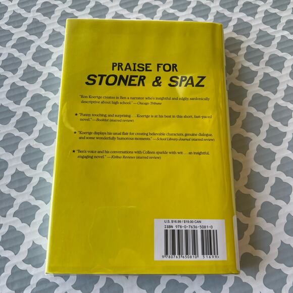Now Playing Stoner & Spaz II by Ron Koertge Hardcover Book Pre-Loved - Picture 2 of 6